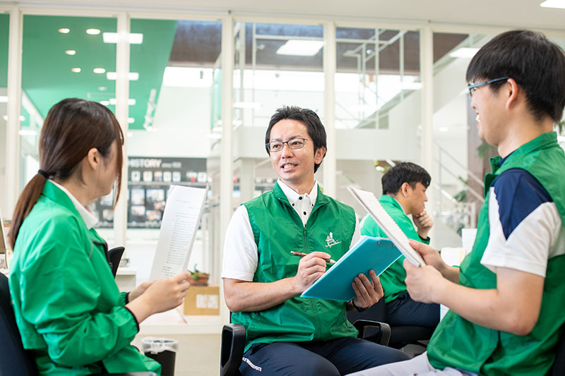 裏側でお客様の幸せを支えたい方が活躍する職場